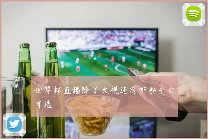 世界杯直播除了央视还有哪些平台可选