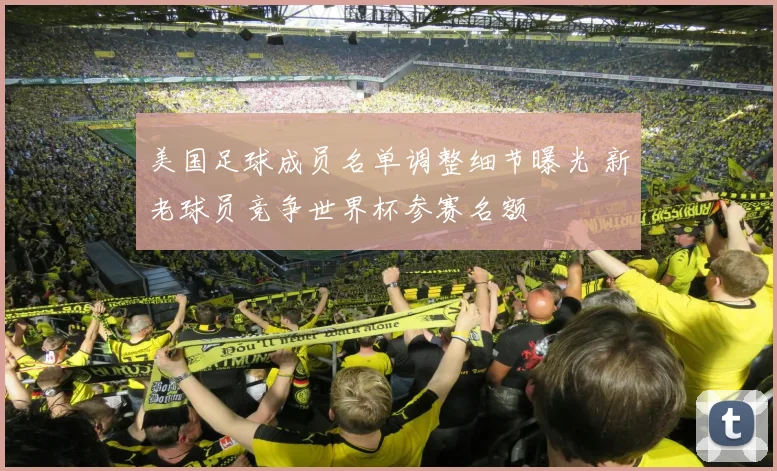 美国足球成员名单调整细节曝光 新老球员竞争世界杯参赛名额
